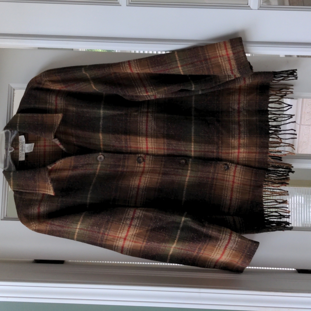 Norton Women's Wool Fringe Shirt - size 16w